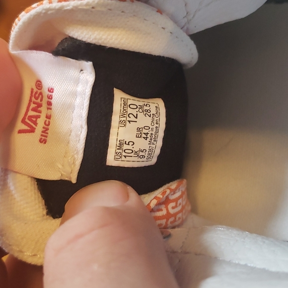 Vans SK8-MID (Pride) lgbtq Mens Skate shoe size 10.5 Womens size 12 - Picture 5 of 12